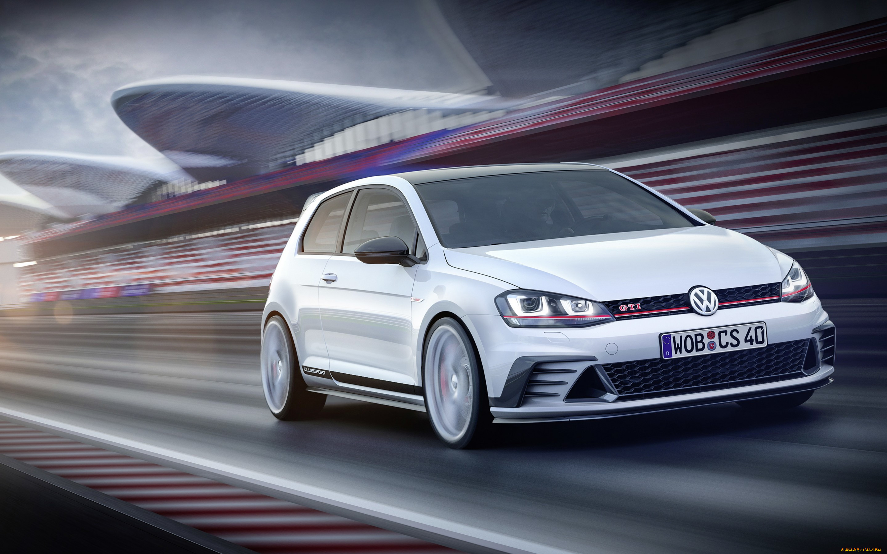 , volkswagen, 2015, golf, gti, clubsport, concept, typ, 5g, , 